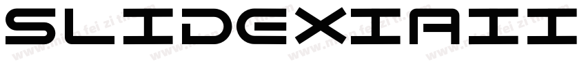 slidexiaiing regular字体转换